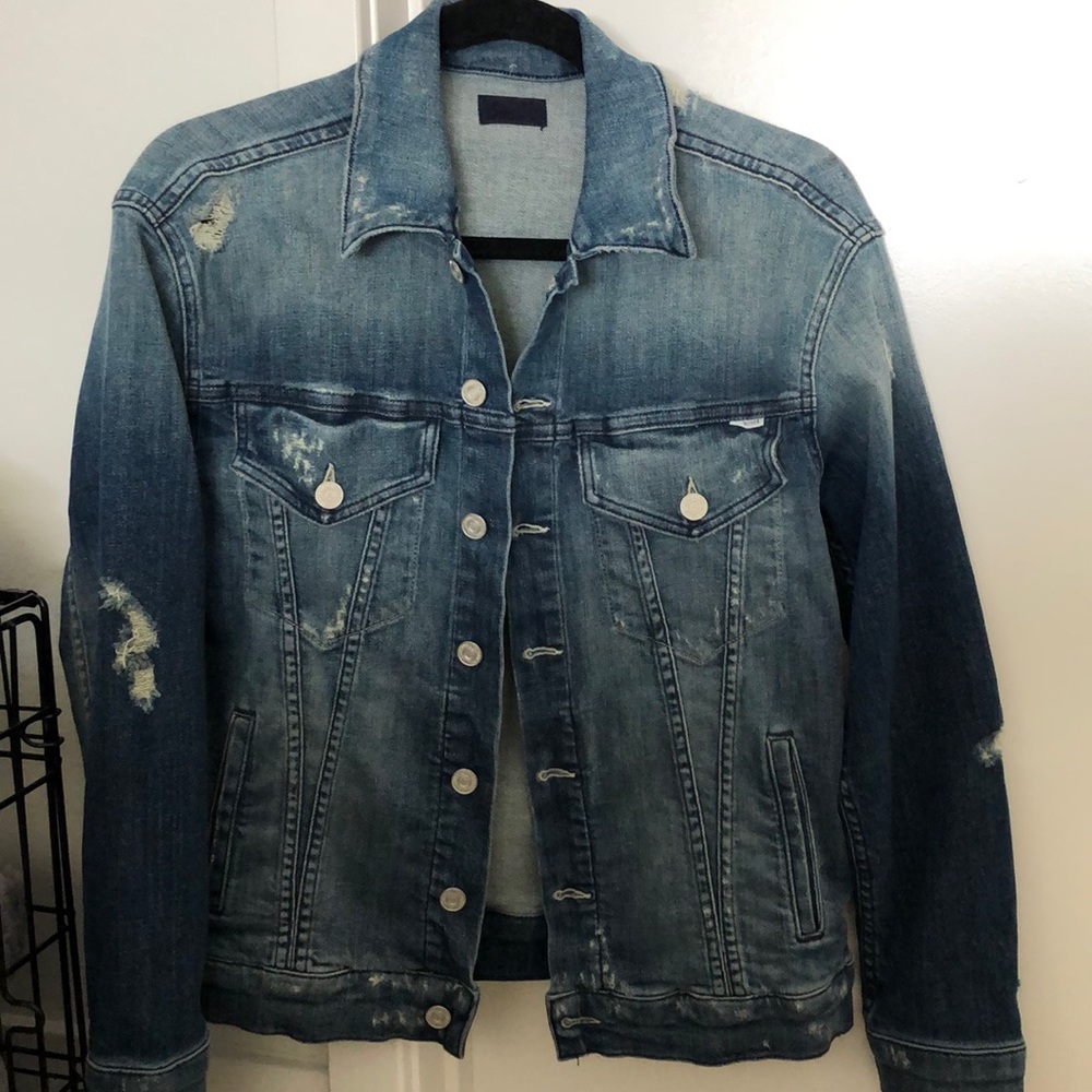 Mother Denim Distressed Jacket